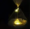 Christmas Day Kids Gift Romantic Large Sandglass Hourglass Light Sand Timer Clock 15 Minutes