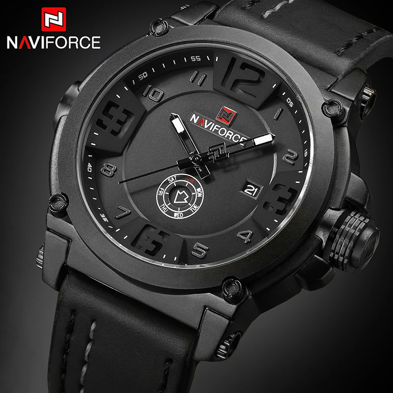 

NAVIFORCE 9099 Digital Watch Sport Clock Date Military Quartz Men Fashion Luxury Brand Watches