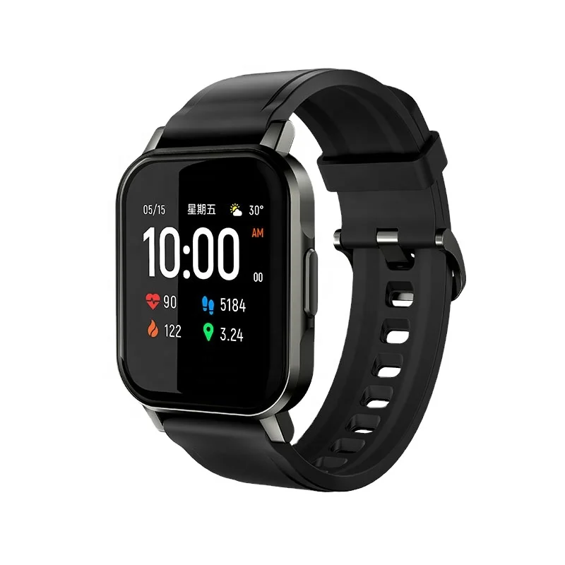 

New Haylou Ls02 Global Version Smart Watch Ip68 Waterproof 12 Sport Modes,Call Reminder Bt5.0 Smart Band