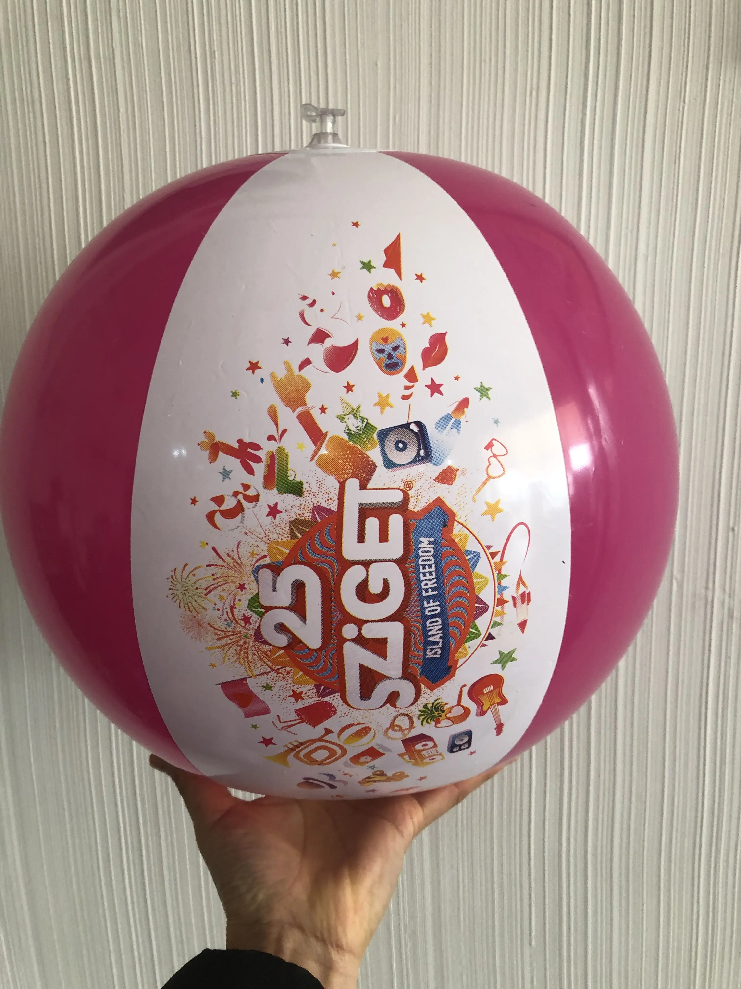 Actearlier Inflate Pvc 12-30 Inch Inflatable Logo Printing Beach Ball ...