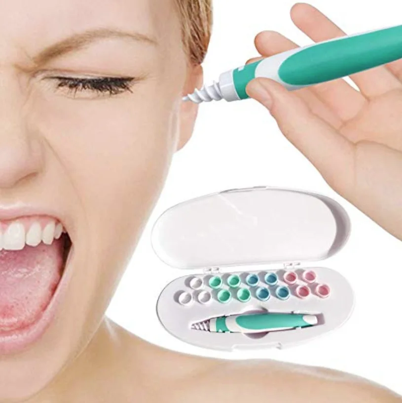 

New Arrival Ear Wax Removal 16 Tips Spiral Smart Ear Care Clean Earpick Wax Remover