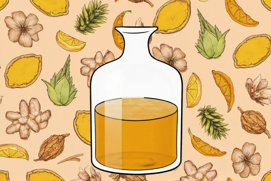 Healthy ginger bug in glass jar showing active bubbling and proper consistency for fermentation