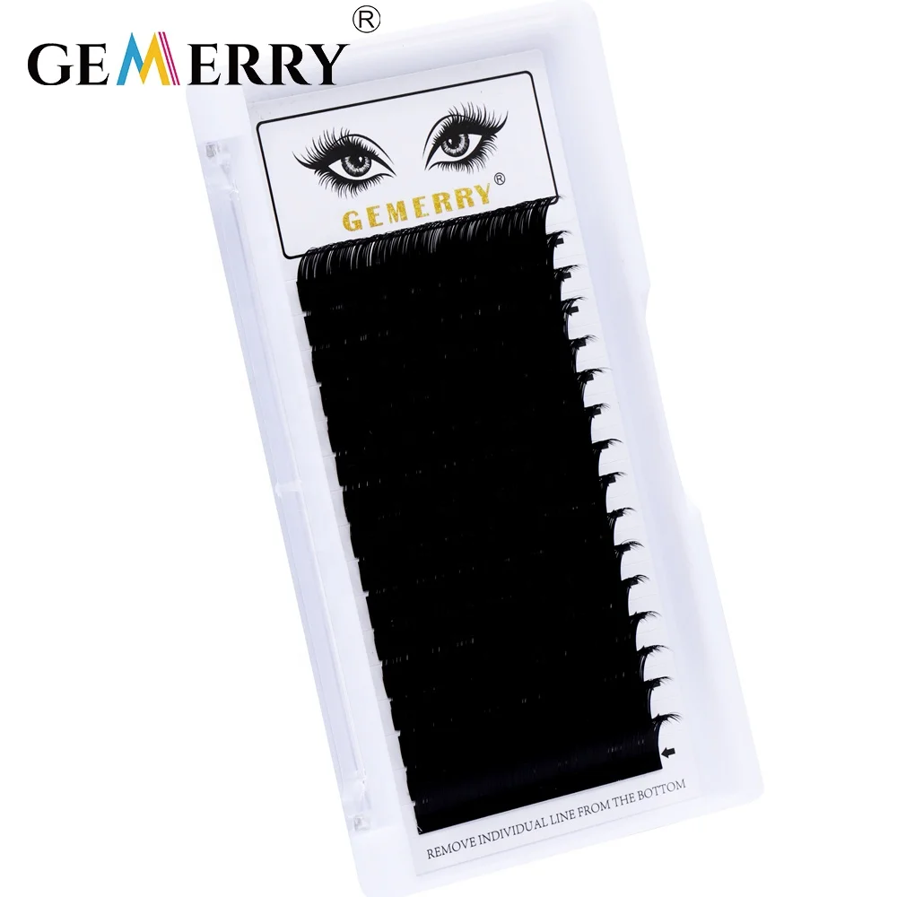 

Gemerry Volume Lash Extensions Vendor Soft Matte Lash Extensions Customize Lash Extensions Cilios Posticos Packaging