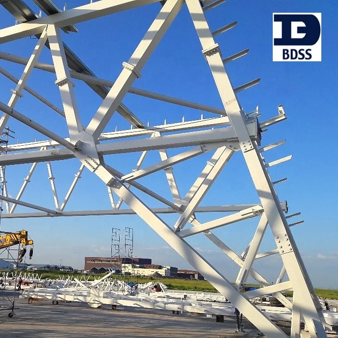 
Prefab steel structural arch truss hangar provider 