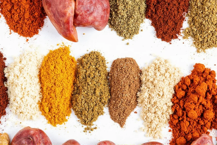 Homemade spice blend in a jar