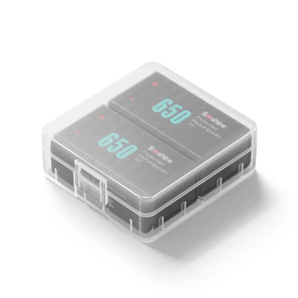 Soshine Wholesale 2 Cells 9 Volt Battery Storage Case