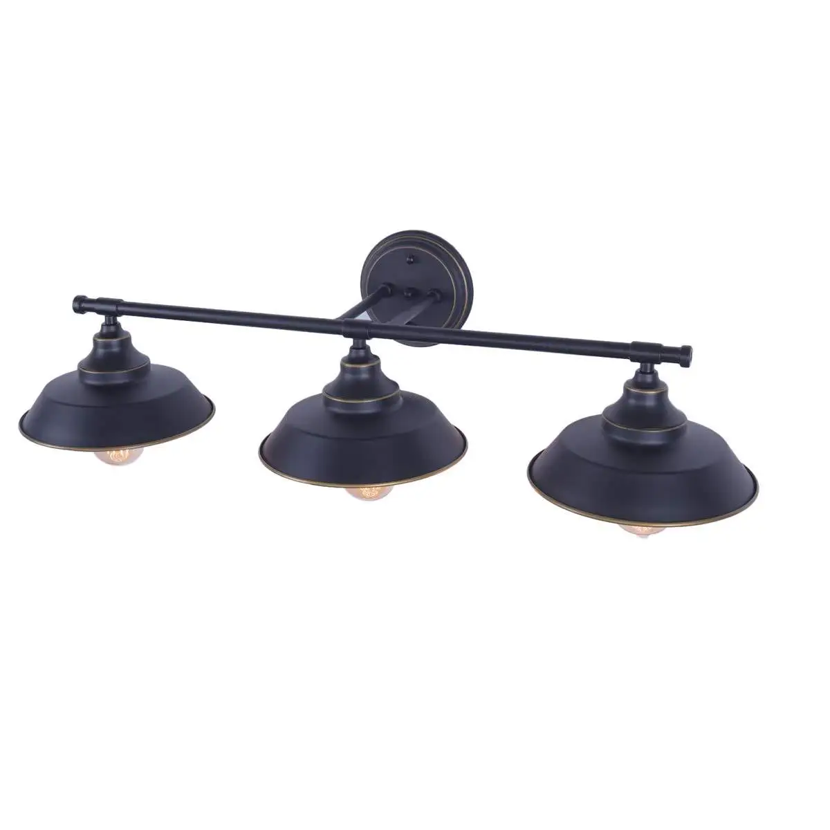 Durable Wrought Iron Nordic Retro Resdential Home Bedside Indoor E27 Bulb Led Ceiling Lights Wall Lamps