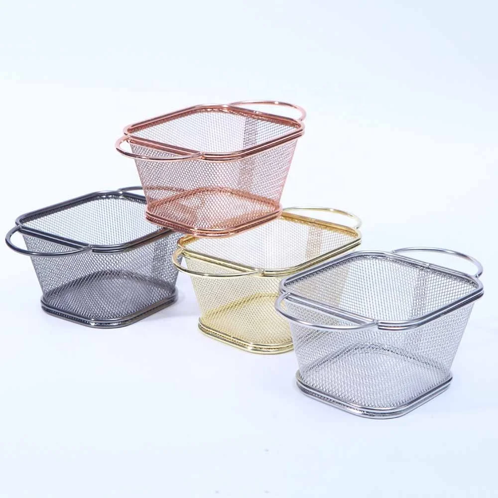 

Mini French Deep Fryers Basket Net Mesh Fries Chip Kitchen Tool Stainless Steel In Stock, Oem