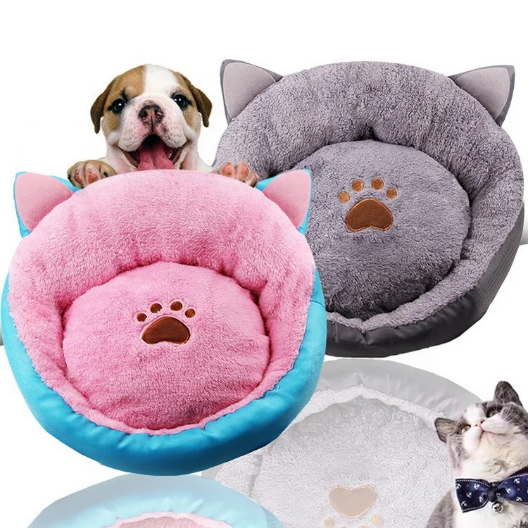 

Wholesale Pet luxury bed Supplier Accessories Camas de perro mascota Para Perros Cat Dog Pet Plush Beds IFPB-017