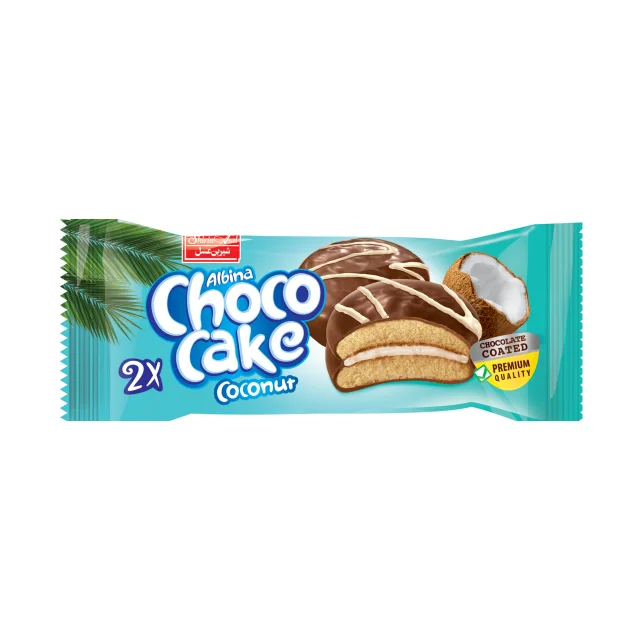 
Albina Choco Cake - Cake With Marshmallow Coated By Chocolate 