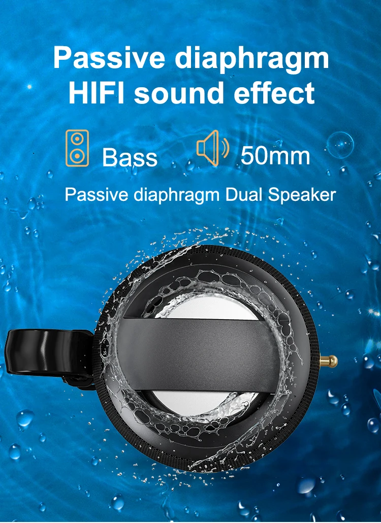 High Fabric Wireless Portable Waterproof Blue tooth Speaker Professional Audio Music Boxes Retro Speaker - ANKUX.COM
