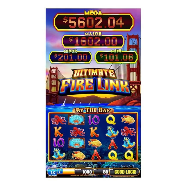 

Firelink slot machine/Fire link ideck touch button slot game machine/casino game board, Purple