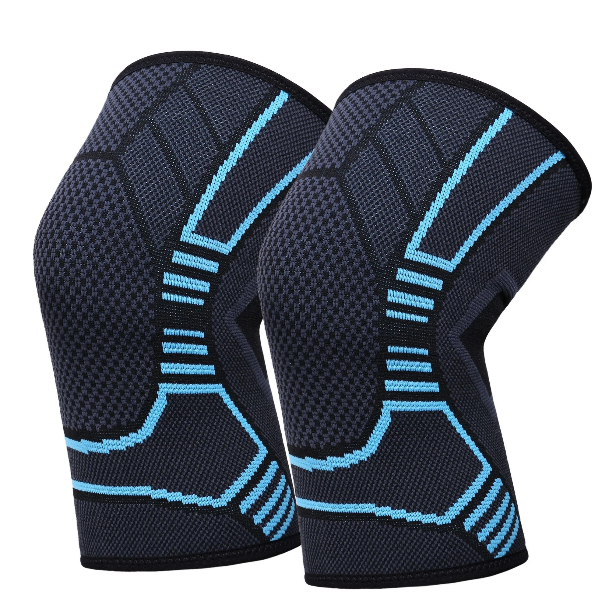 

Knee Support Braces Fitness Running Cycling Basketball Nylon Sport Compression Pain Relief, Customized color