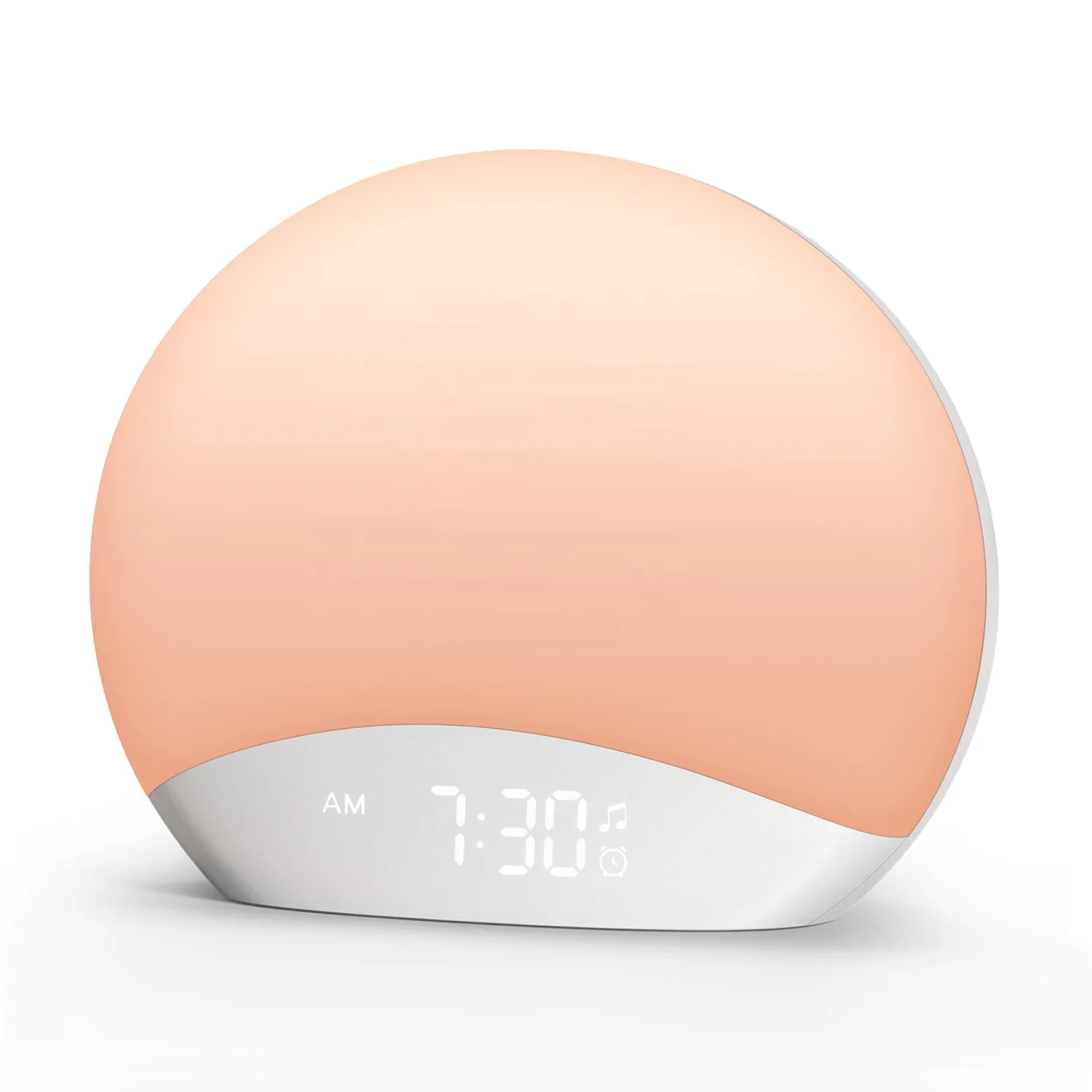 

Hi-FiD Hot Sale 26 Nature Inspired Sleep Sounds Speaker Sound Machine Sunrise Alarm Clock with Night Light