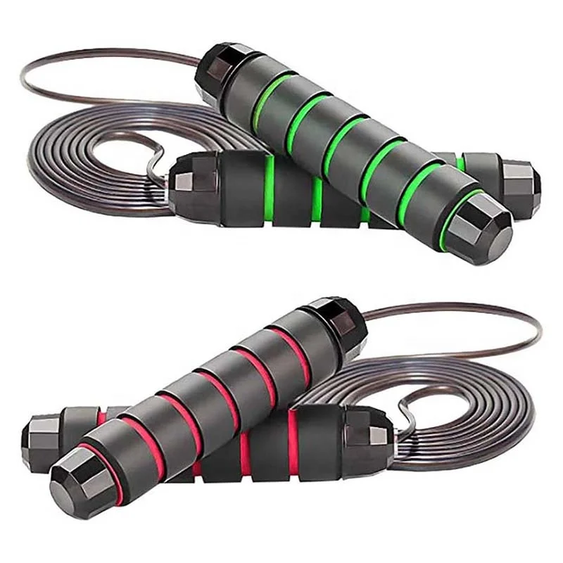 

Gym Training Professional Fitness Adjustable Exercise Cross Shipping Speed Custom Logo Ankle Power Heavy 3Lb Weighted Jump Rope, Customized color