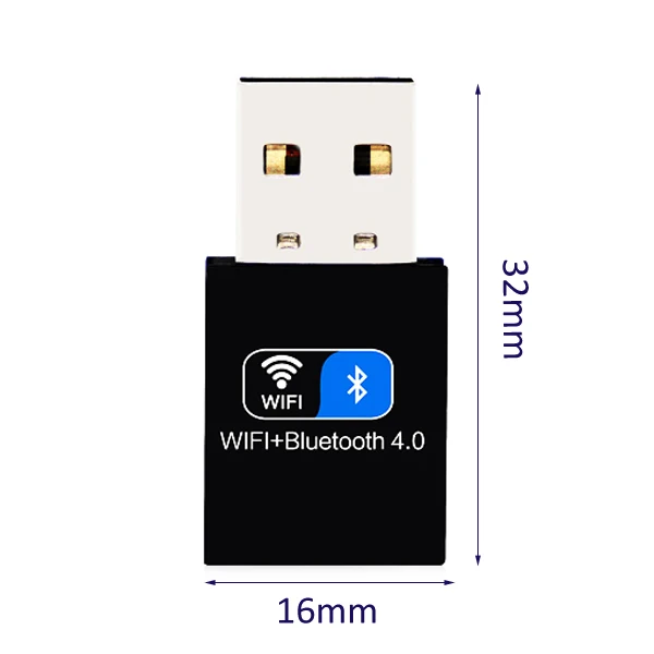 

TOPLINKST hot selling Realtek RTL8723BU combo 2 in one 150Mbps usb wifi and blue tooth adapter for PC