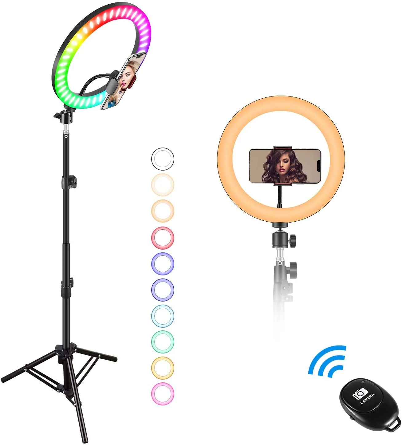 

2021 Hot Led Right Light Tiktok Ring Light 10 inch LEDLED Photography Selfie Ring light Lamp for Makeup
