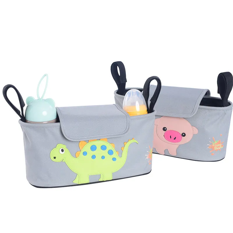 

Multi-functional Large Hanging Storage Oxford Cloth Milk Bottle Water Cup Bag Baby Stroller Hanging Bag