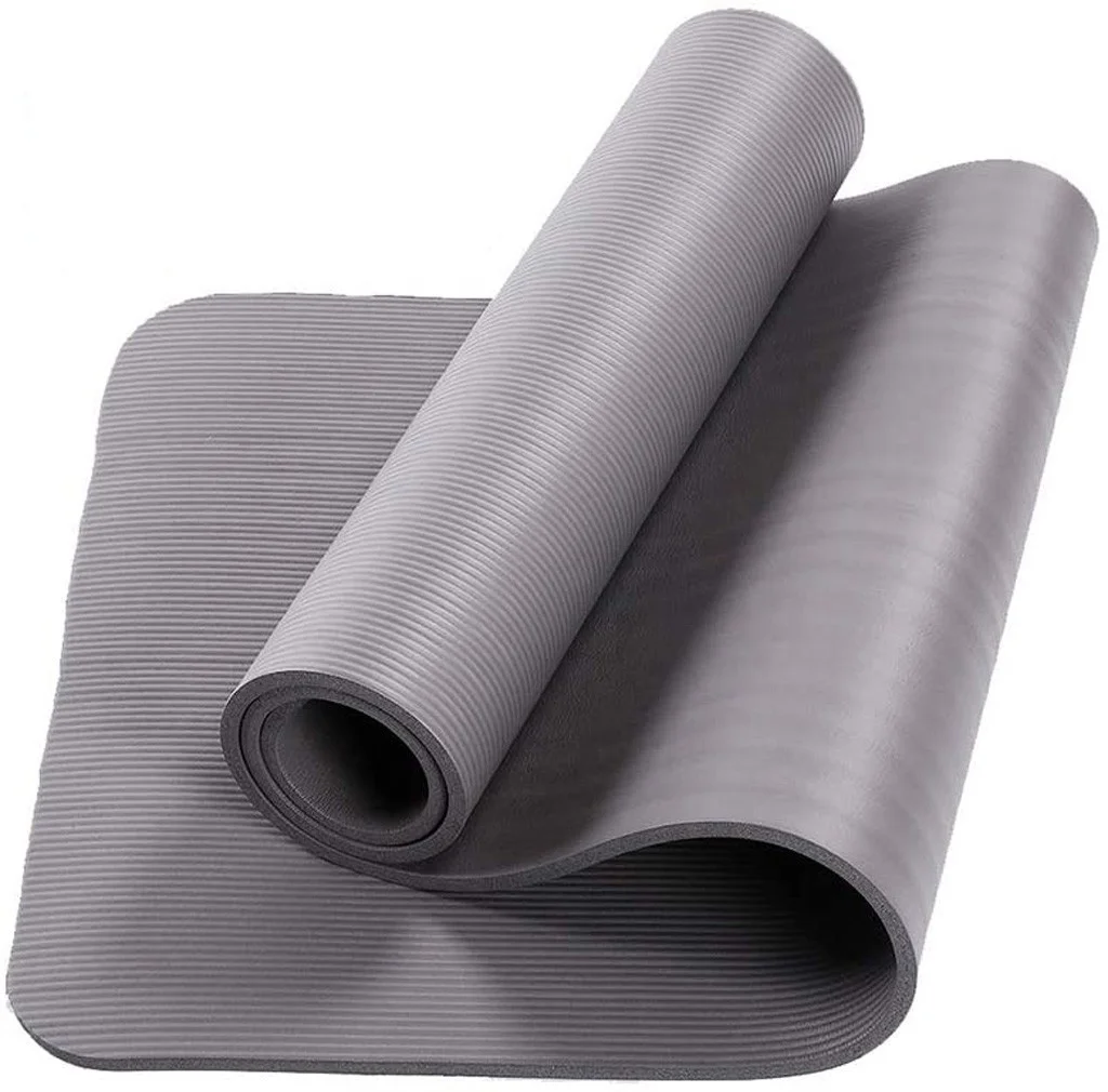 

Wholesale Natural Fitness foldable EVA Recycle Thick Kid Grey Yoga Mat, Customized