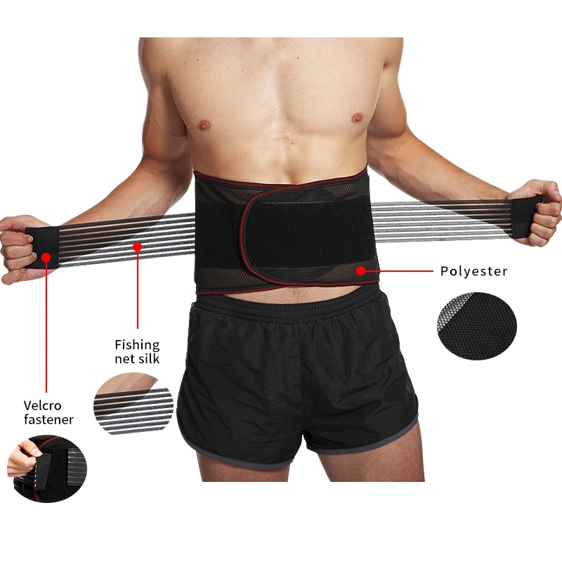 

2021 Stomach Belt Waist Trimmer Belt With Logo for Women Men Sport Sweet Sweat Waist Trimmers, Black