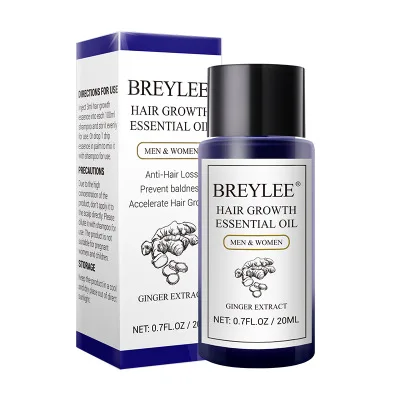 

BREYLEE Hair Growth Serum Anti Hair Loss Treatment Nourishing Wild Growth Hair Oil