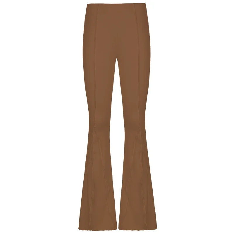 

Fall women clothing leggings pants low wirst wide leg trousers casual plain stretch female tight pant ladies trouser suits, As picture