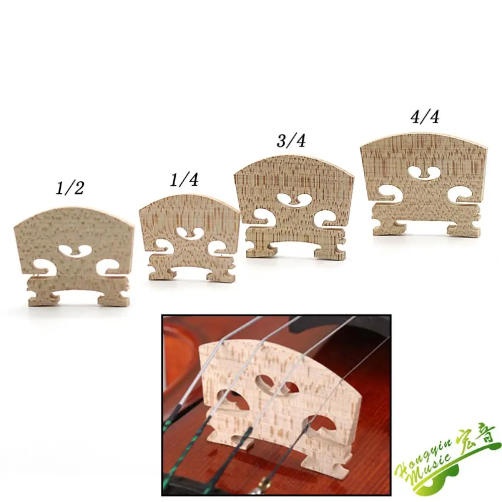

European material violin piano code piano code bridge 4/4 3/4 1/2 1/4 violin accessories making violin accessories