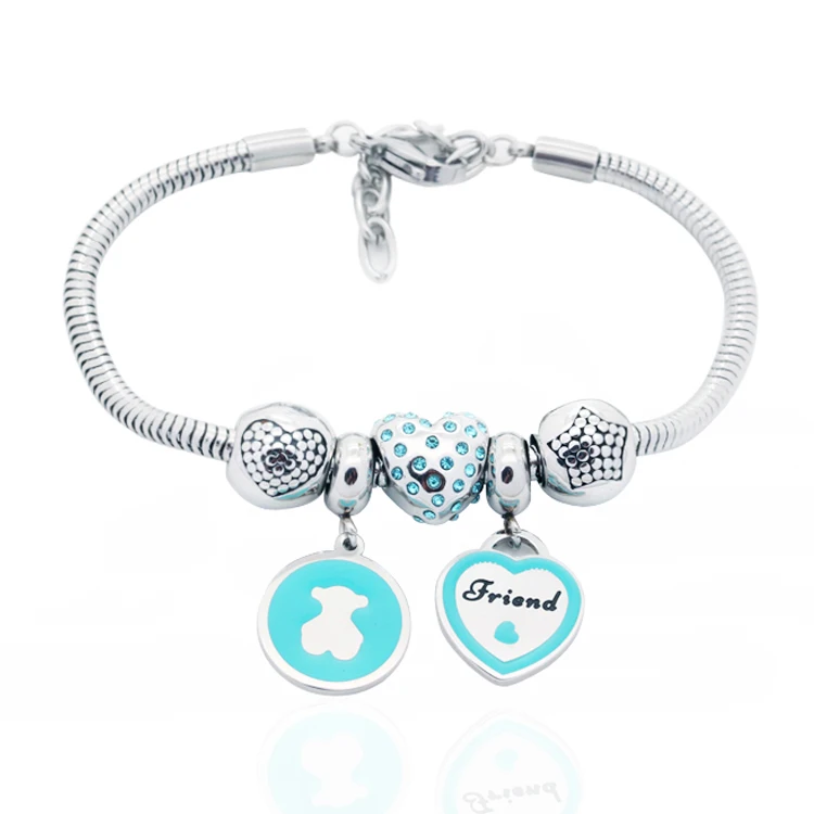 

Naisi Jewelry Stainless Steel Bangle Designer Charms For Diy Bracelet