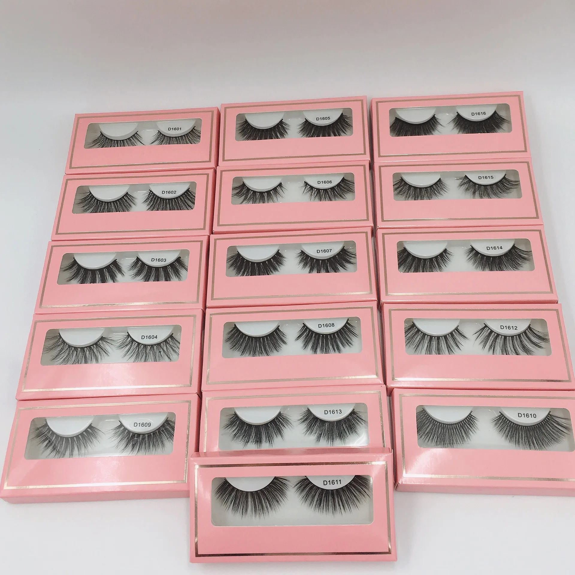 

Hot Selling 2020 New Product Private Label Beauty Makeup Full Strip Lashes