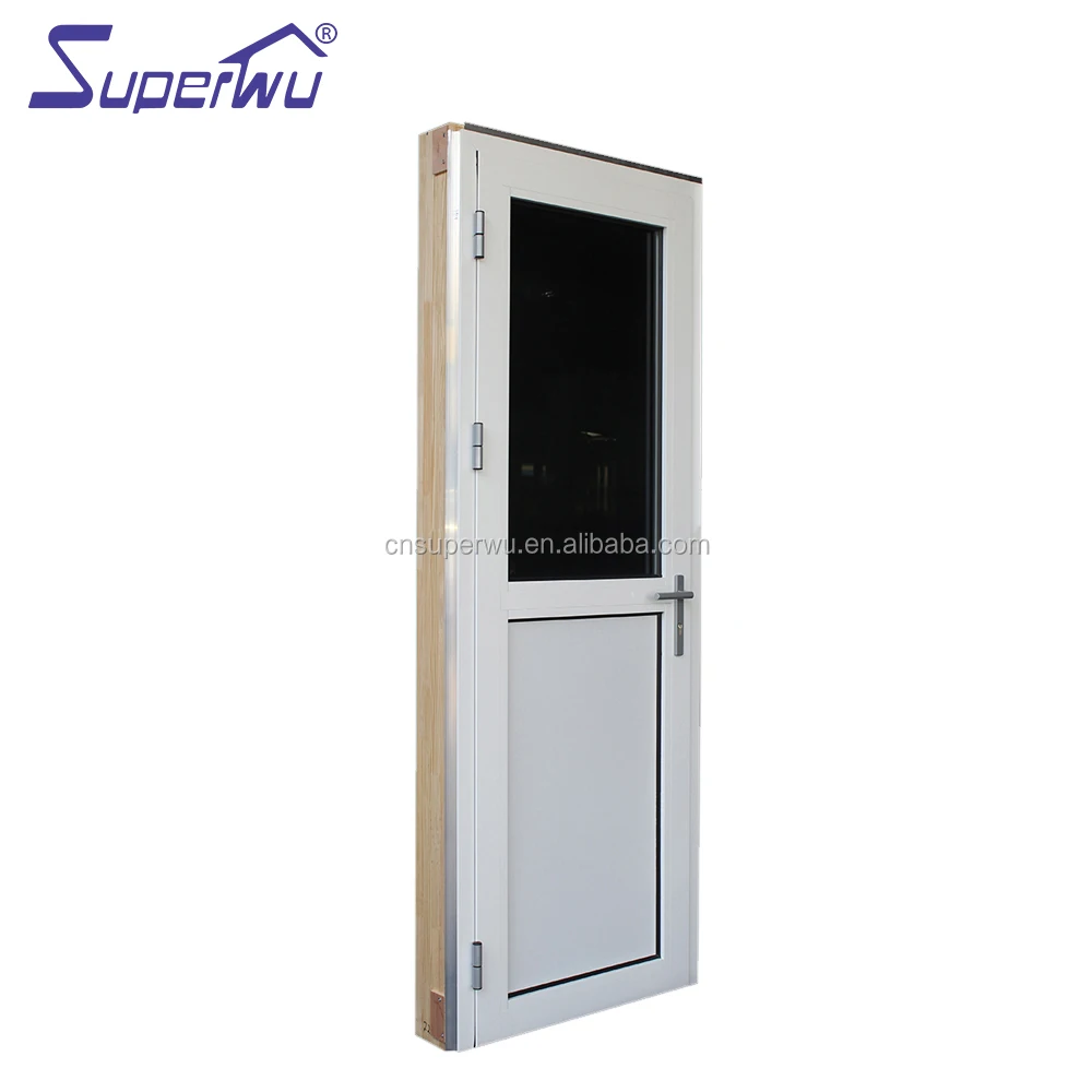 Sound proof waterproof aluminum bathroom door design