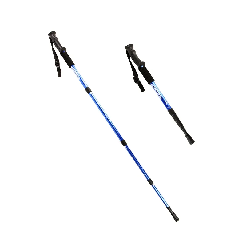 

2021 new style aluminum alloy trekking walking stick alpenstocks