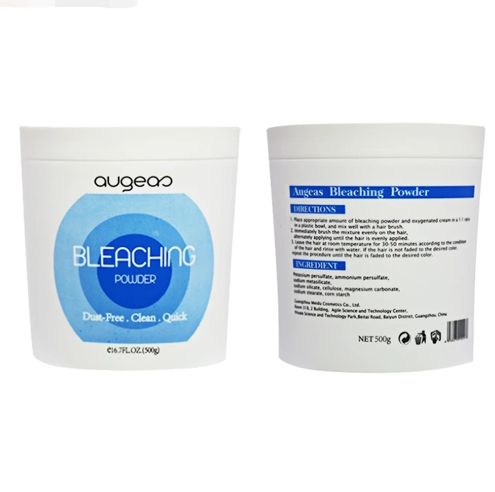 

Factory Wholesale Private Label Professional Bleaching Powder for Hair, White or blue
