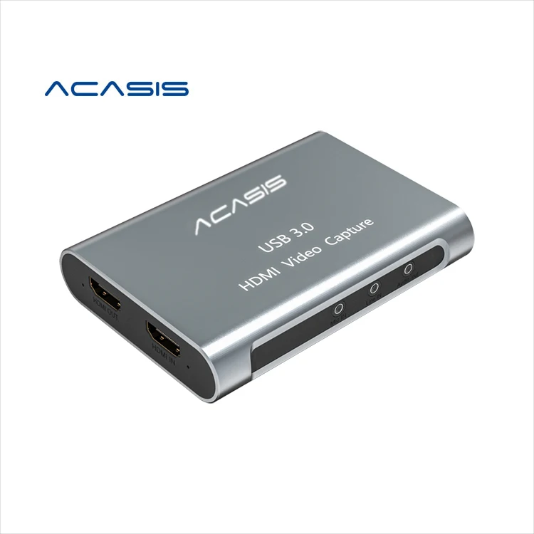 

Guaranteed Quality HD Video Capture USB for Live Streaming, Silver