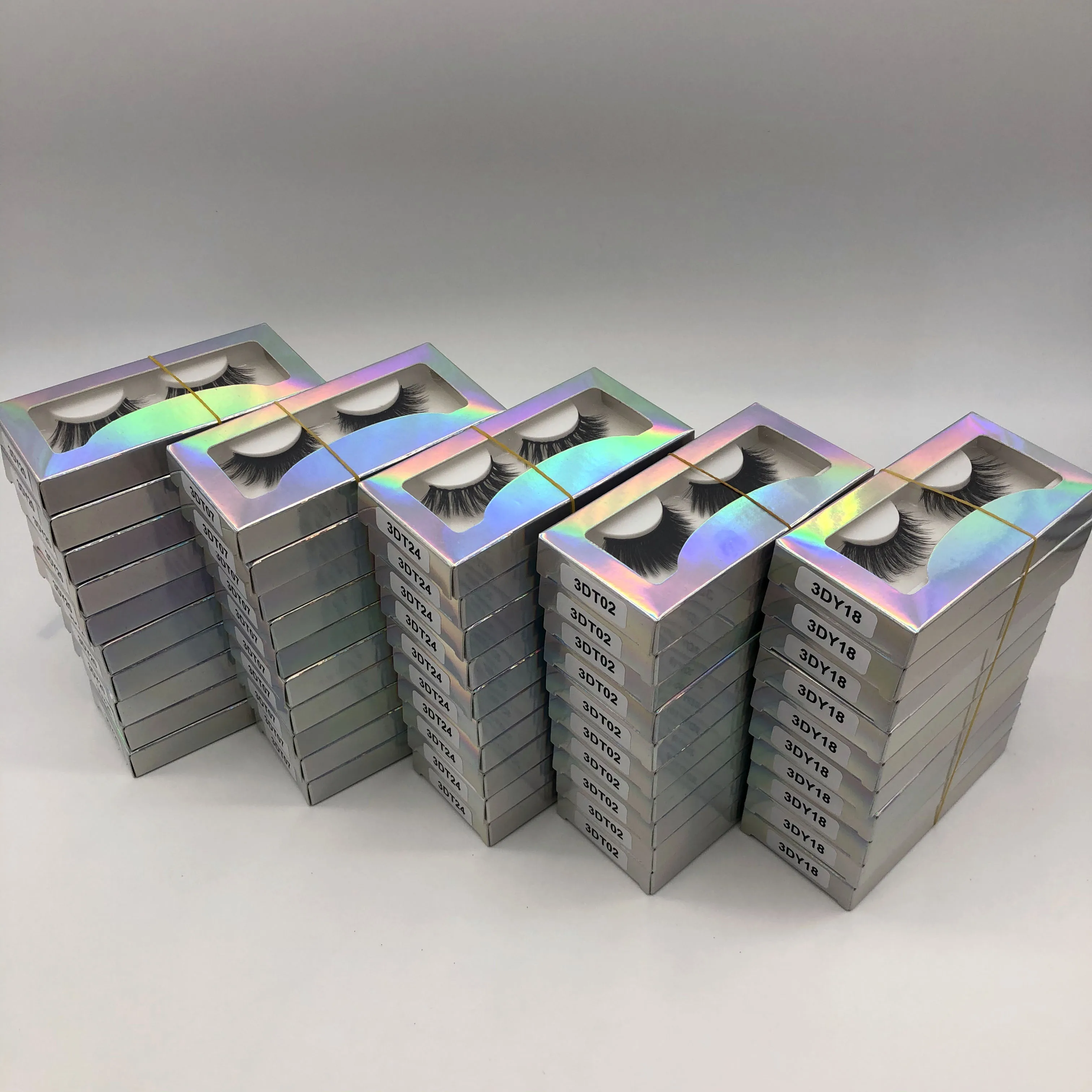 

Free Sample 25mm Mink Eyelashes Wholesale Handmade Lashes 25 mm 3d Mink Eyelash with private label Packaging box