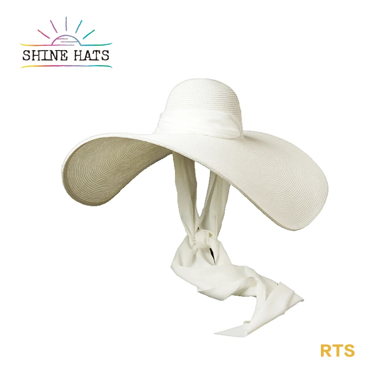 

Shinehats Wholesale Ladies Extra Wide Brim Straw Sun Hat 100% Paper Japanese Oversize Floppy for Women Chapeau Beach Hats Adults