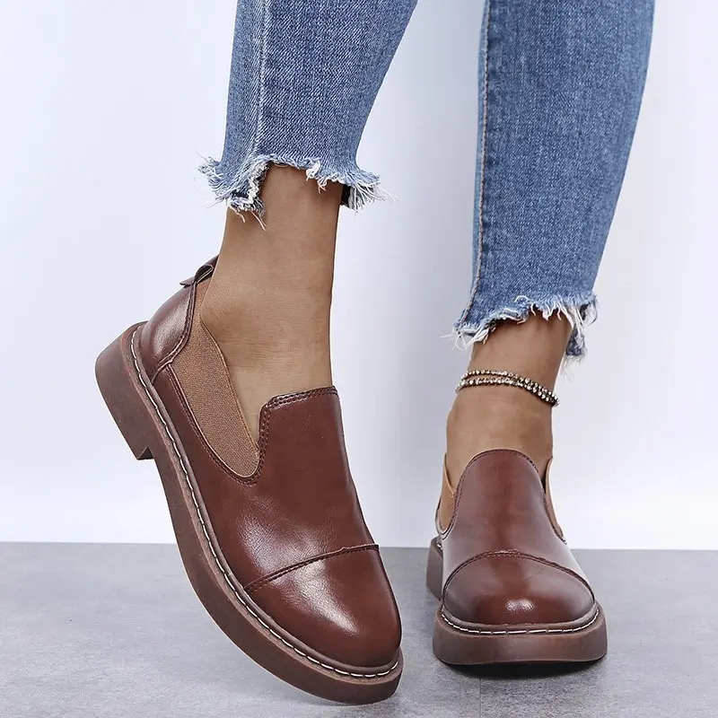 

Retro Women Shoes Round Toe New Rain Boots Ankle Boots Woman Booties Urban Walker Sneakers Rain Boots for Women Waterproof Shoes