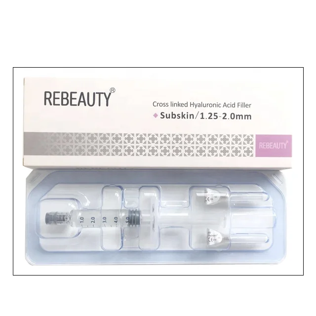 

ReBeauty 5ml dermal filler buttock Injection hyaluronic acid, Transparent