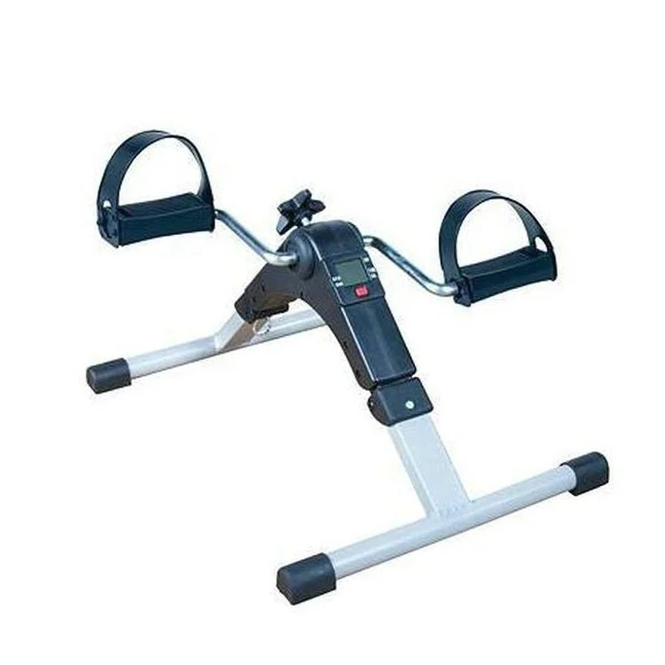 

2021 foldable pedal bike Wholesale Mini Exercise Bike For Elderly, Pearl-white