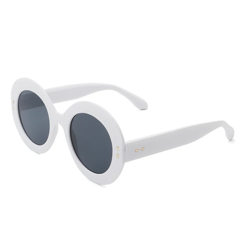 

New Fashion Round Oversized Custom Eyeglass Sunglasses Men Women Summer Super Cool Glasses Round Womens Popular Sunglasses