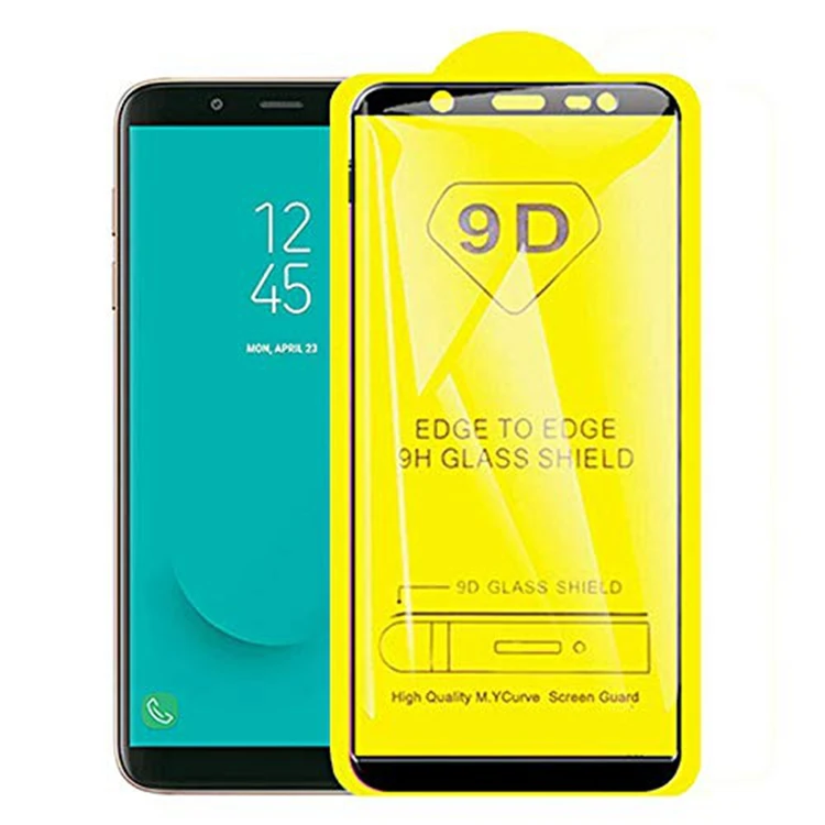

XINGE Black Color 0.33Mm 2.5D Tempered Glass Screen Protector For Samsung Galaxy J8 J810F