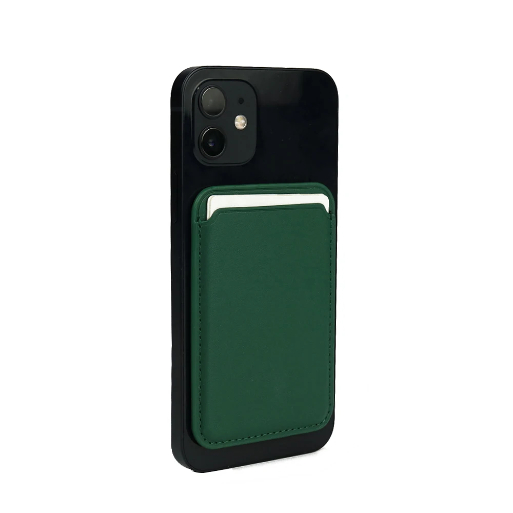 

Luxury Mini Printed Logo Blank Sublimation Colorful Wallet Magsafe Cell Phone Cover Credit Card Holders for Iphone 12 Pro Woman, Customized