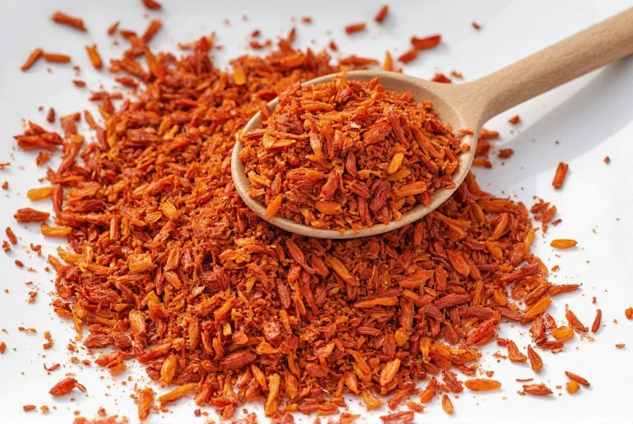 Jar of Korean chilli flakes stored correctly