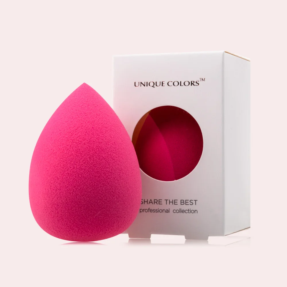 

Later free extremely soft beauty cosmetics puff makeup sponge blender, Pink, or custom