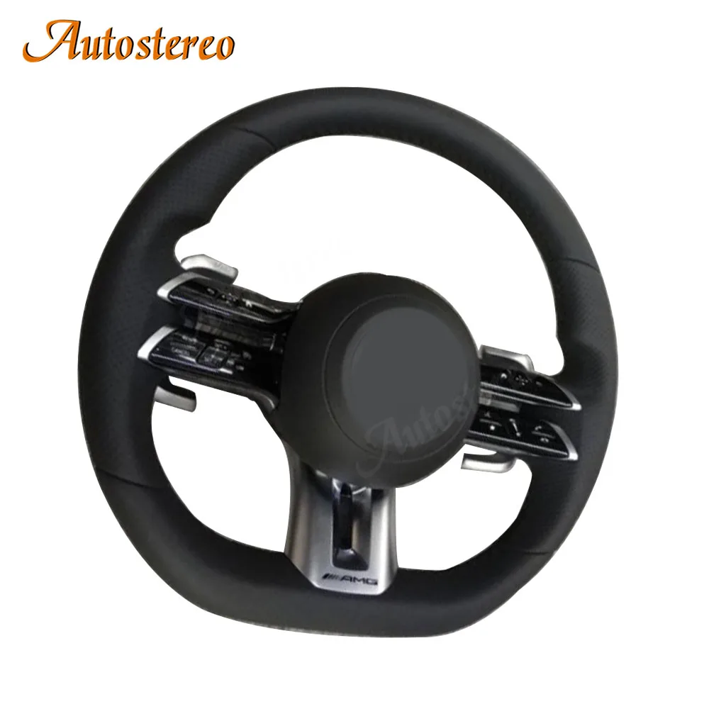 

Car Steering Wheel For Mercedes Benz E Class W212 W213 S W221 W222 C W205 GLE G Control Interior Accessories Shift Paddle