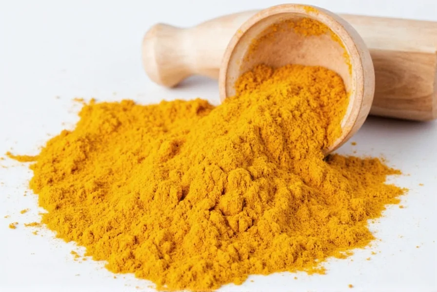Turmeric root, powder, and supplements arranged with black pepper and healthy fats