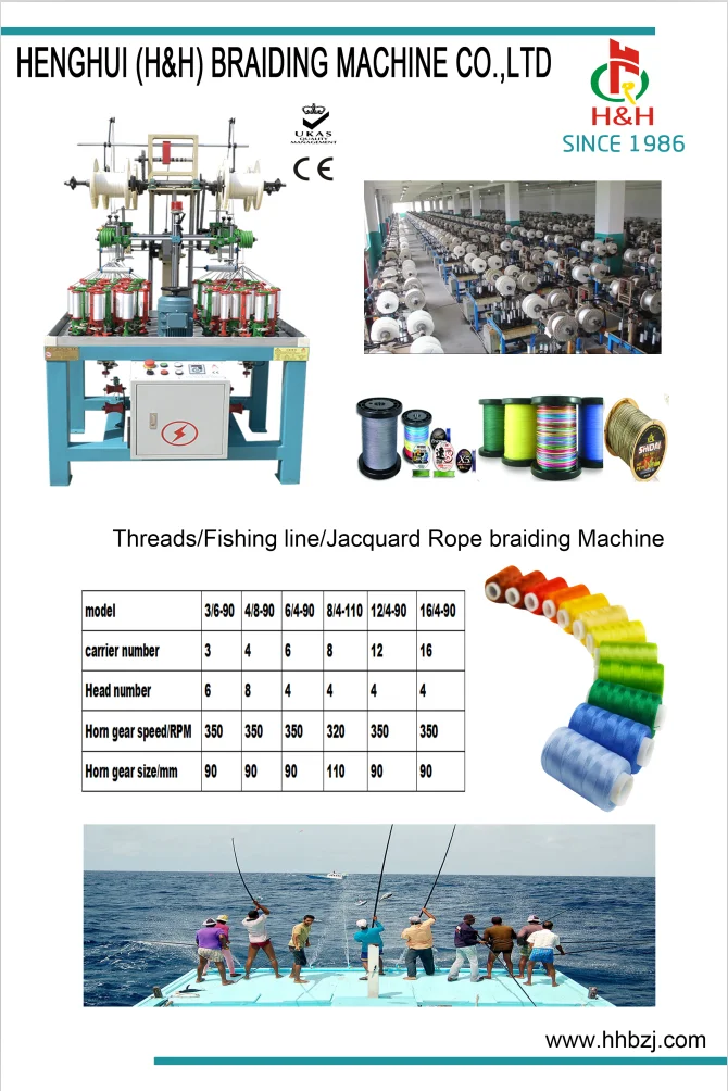 8 Spindle Automatic Fishing Line Braiding Machine Buy Fishing Line