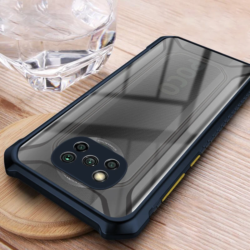 

Rzants For Xiaomi Poco X3 / X3 NFC Case [ Unicorn ] Hard Aryclic Clear Back Ultra Anti-Drop Shockproof Thin Cover Phone Casing