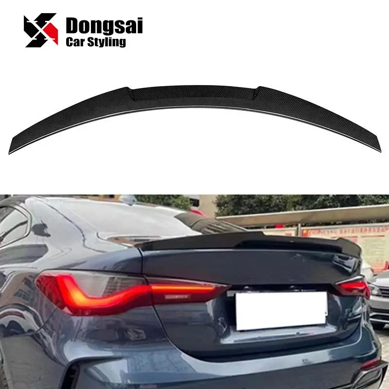 

M4 Style Dry Carbon Fiber Rear Trunk Wing Spoiler for BMW 4 Series G22 420i 2021+