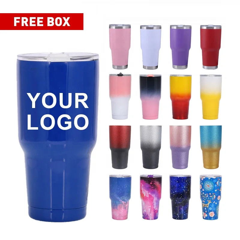 

Double wall 30oz vacuum tumbler stainless steel 304 customizable stanley thermal coffee cups mugs sublimation car travel mug