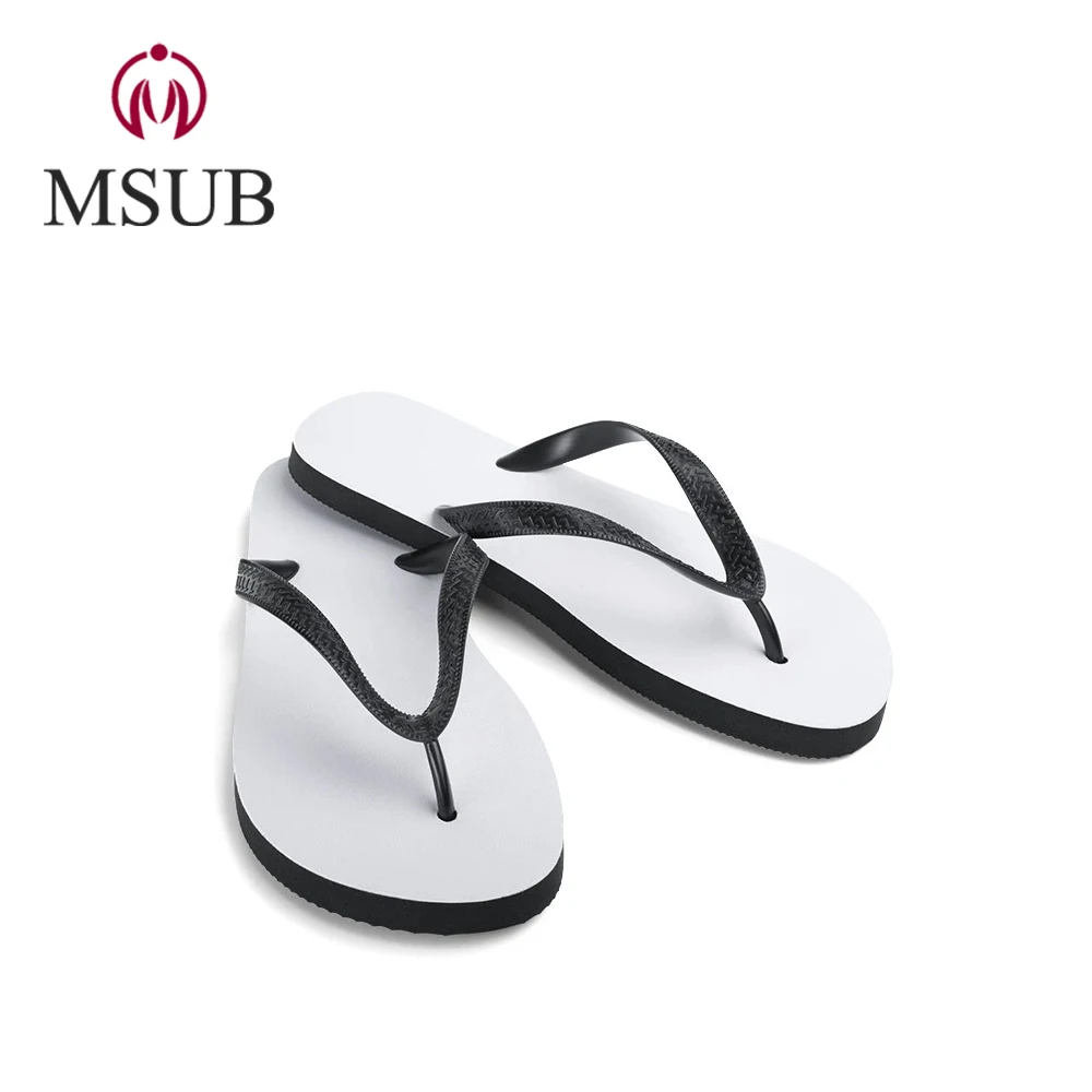 

beach flip flops summer season rubber & polyester promotion printable products, Customized color